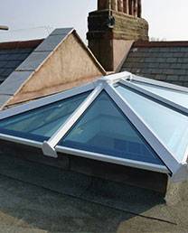 New skylight window installation